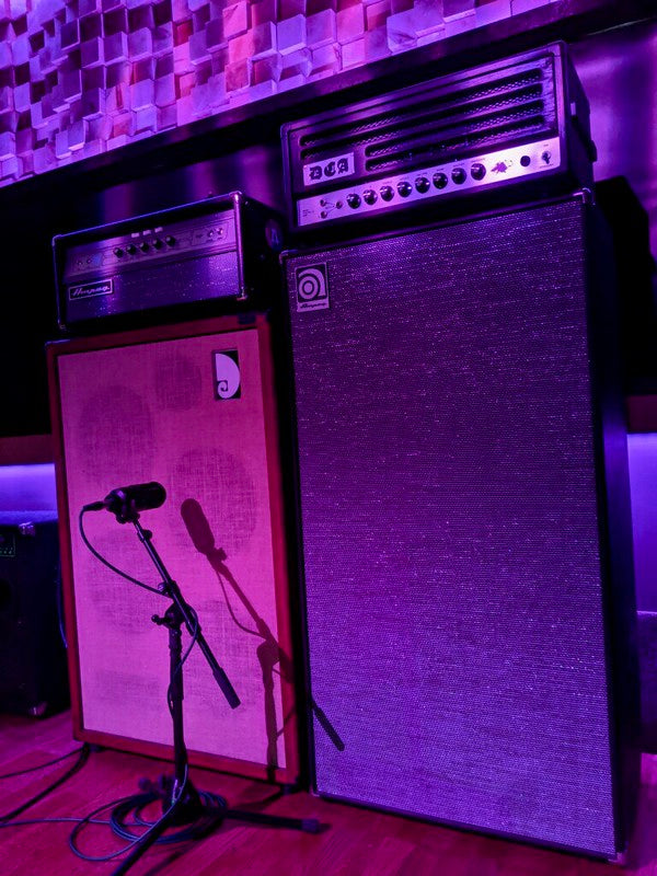 Dean Costello Audio DCA Black Mark Bass amp guitar head Live music ampeg SVT Janus Cabinet 8x10 4x12 KT88 bass head