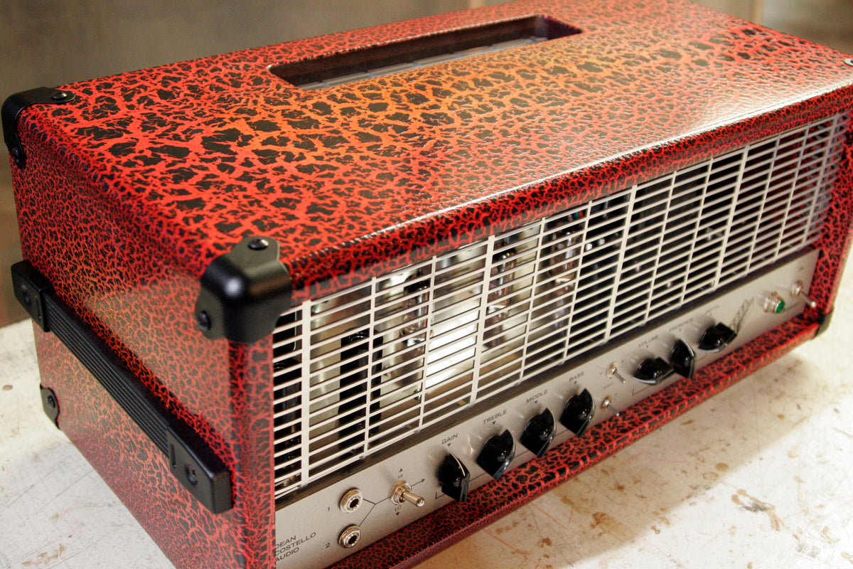Crackle HMW Dean Costello Audio Handmade amp made in Chicago Made in USA heavy metal warfare tube amplifier