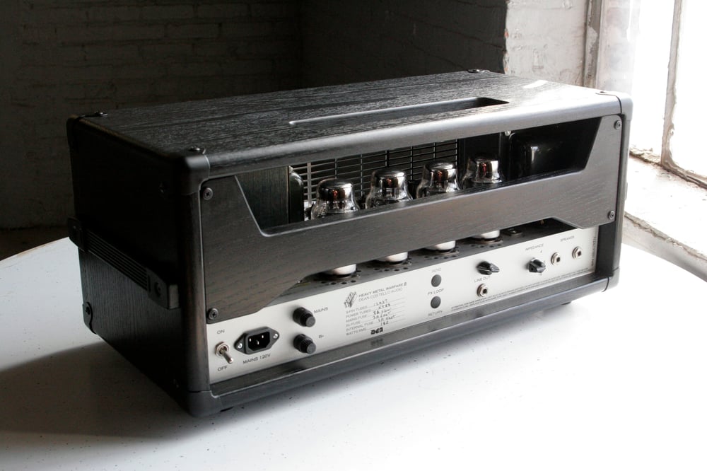 180W HMWB prototype / no FX loop / dyed black