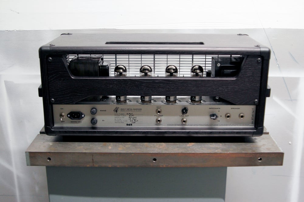 140W HMW w/ FX loop / dyed black