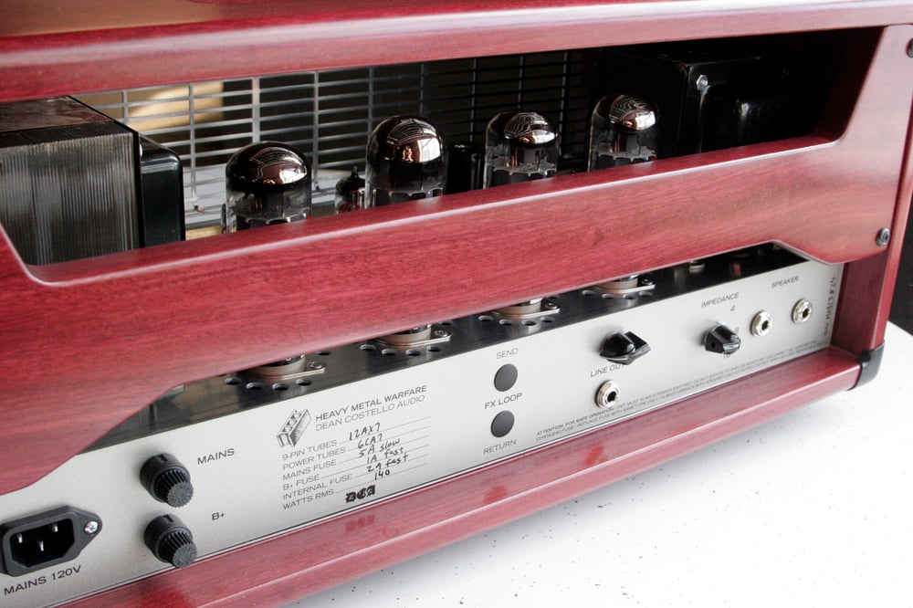140W HMW / no FX loop / Purpleheart