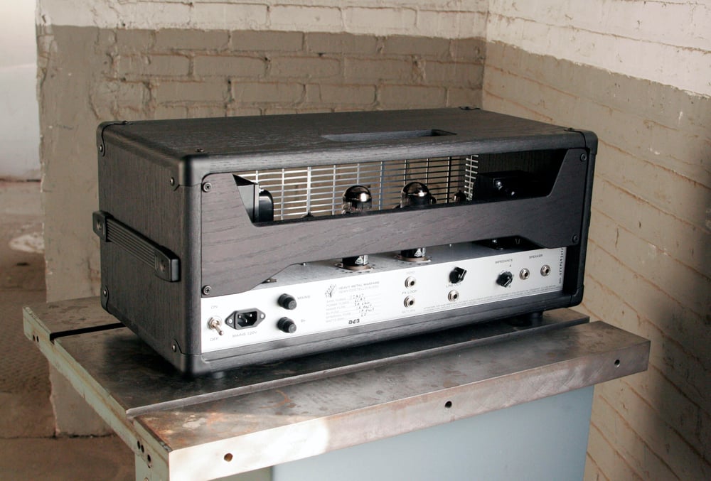 50W HMW W/FX LOOP / DYED BLACK / (reduced price)